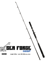 Fujin SeaForce 200cm 200-400gr Tekne-Bot Kamışı Tetikli